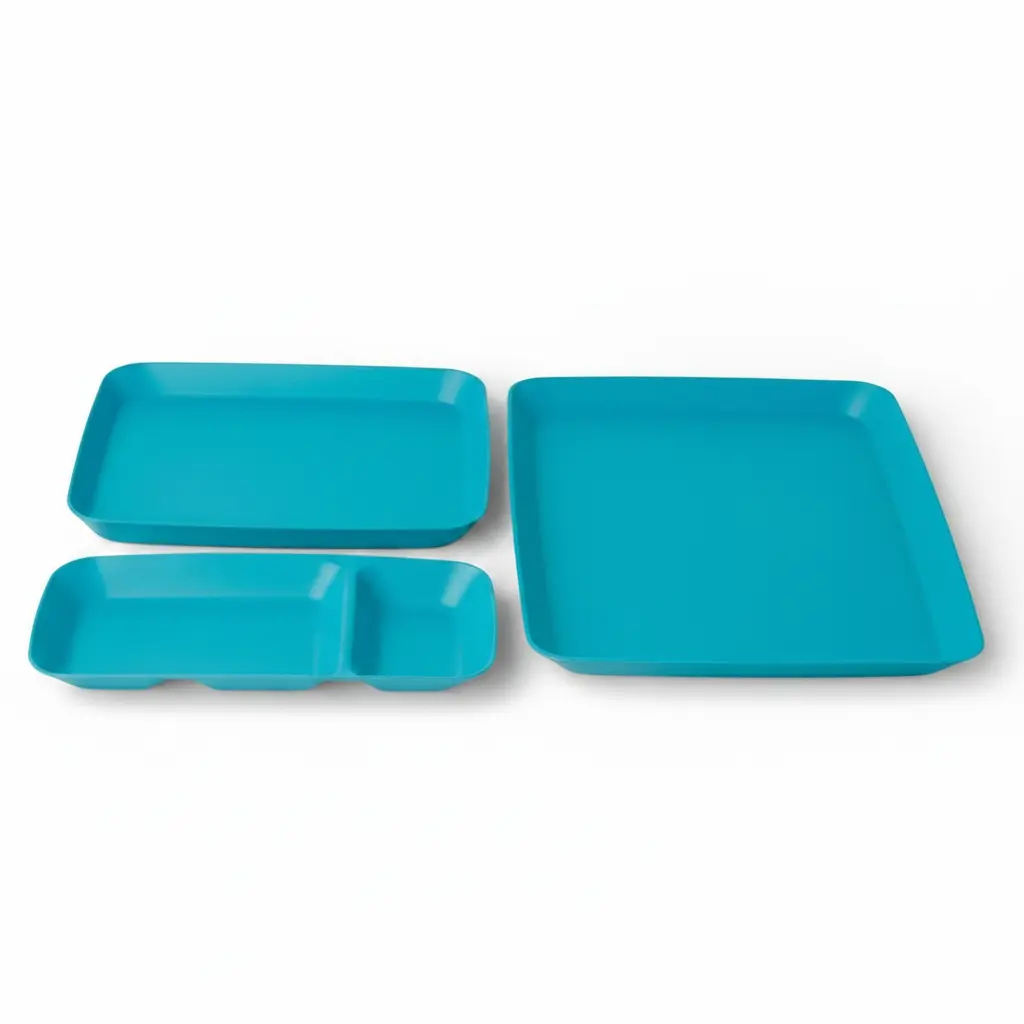 طقم صواني تقديم مختلفة 3 قطع 