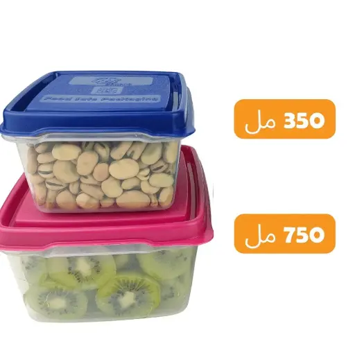 بنانا طقم علب ثلاجة 2 قطعة 